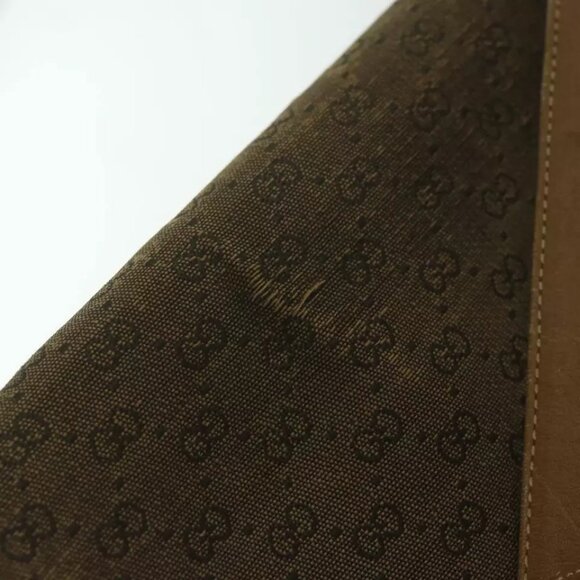 GUCCI Micro GG Canvas Shoulder Bag Beige Brown Auth - Picture 16 of 16